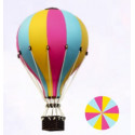Super Balloon - Luftballong Medium gul/ceris/turkos