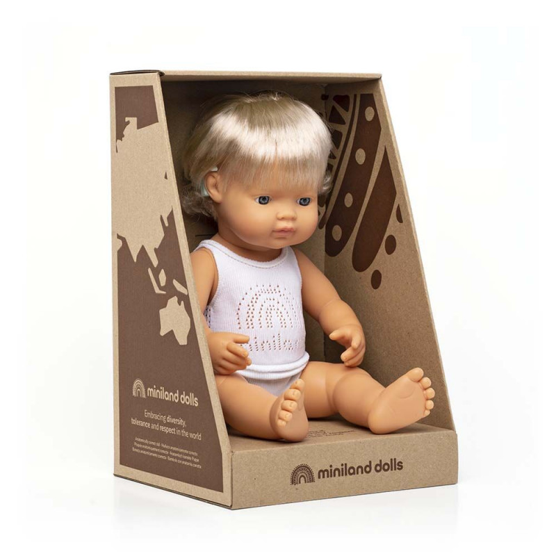 Miniland - Docka Olivia, 38 cm