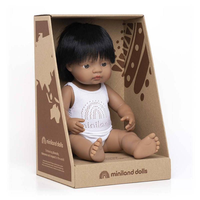 Miniland - Docka Mateo, 38 cm