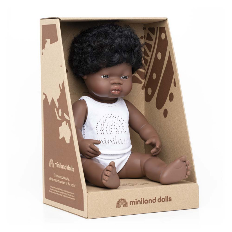 Miniland - Docka Jordan, 38 cm