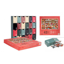 Kunnas Pusselkalender 1008 bitar