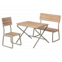 Maileg - Garden set, table with chair and bench