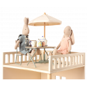 Maileg - Garden set, table with chair and bench