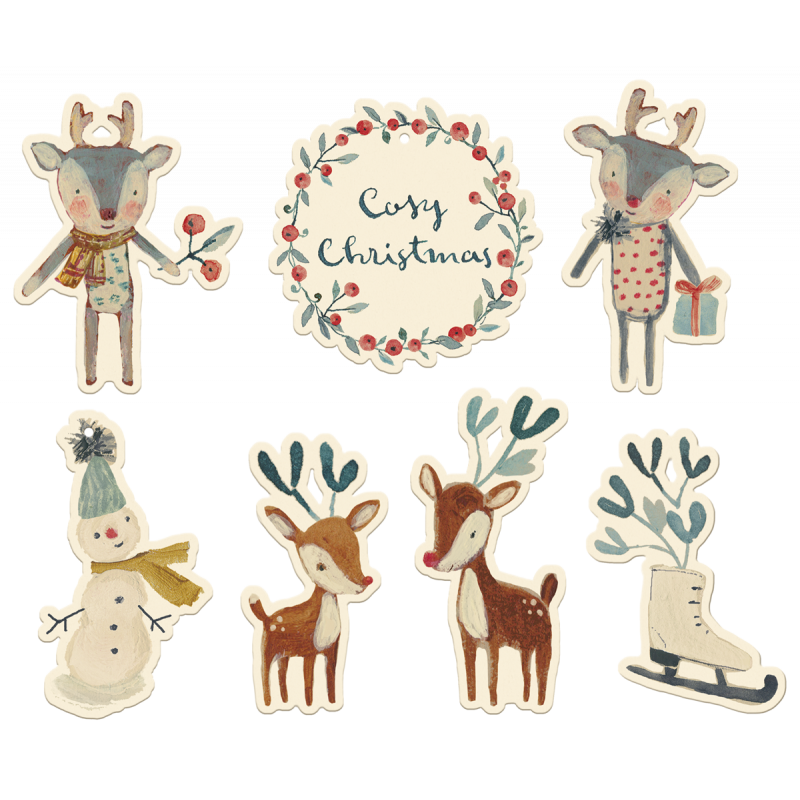 Maileg - Gift tags, Cosy Christmas