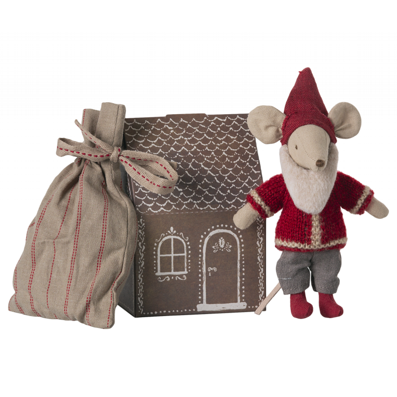 Maileg - Santa Mouse