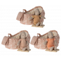 Maileg - Bunny in carry cot, Micro