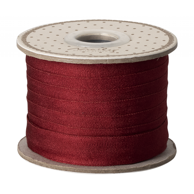 Maileg - Presentsnöre, 13mm x 10m - Red