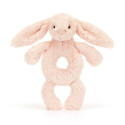 Jellycat - Bashful Blush Bunny Ring Rattle