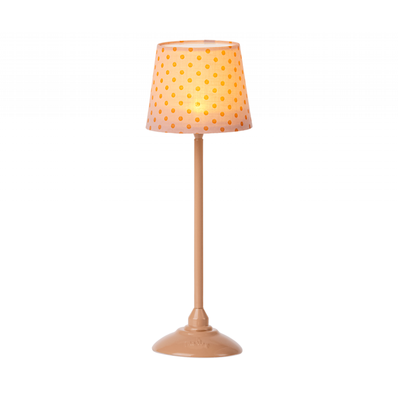 Maileg - Miniatyr golvlampa - Dark Powder