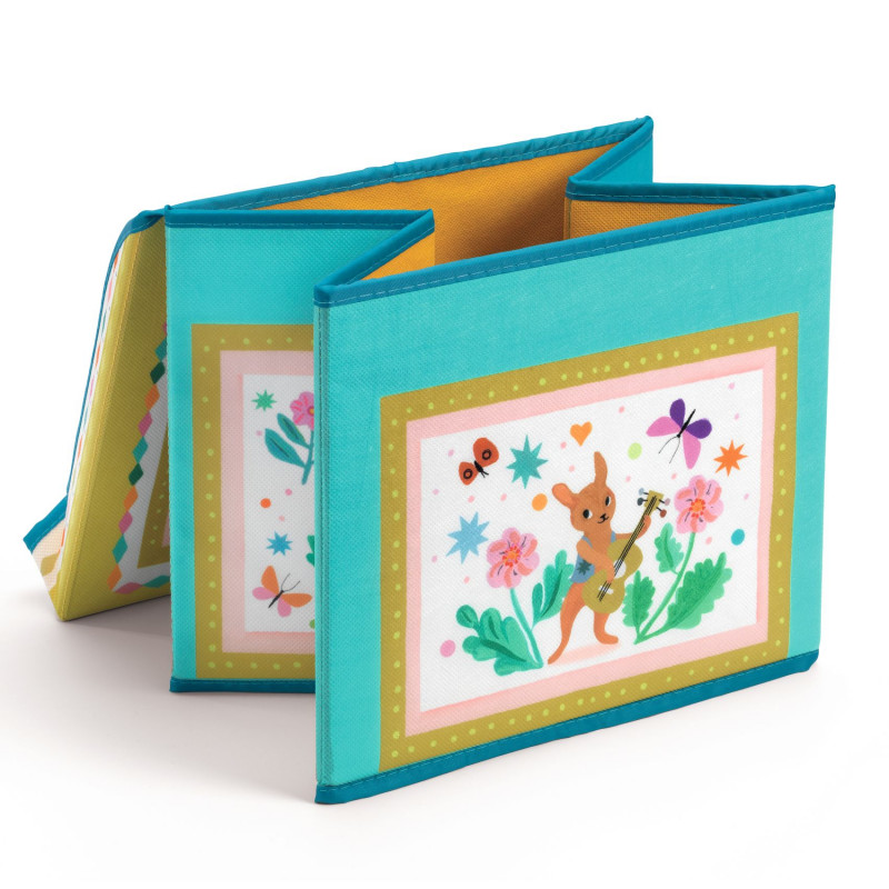 Djeco - Seat Toy Box - Caravan