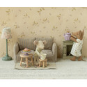 Maileg - Miniature fireplace, off white