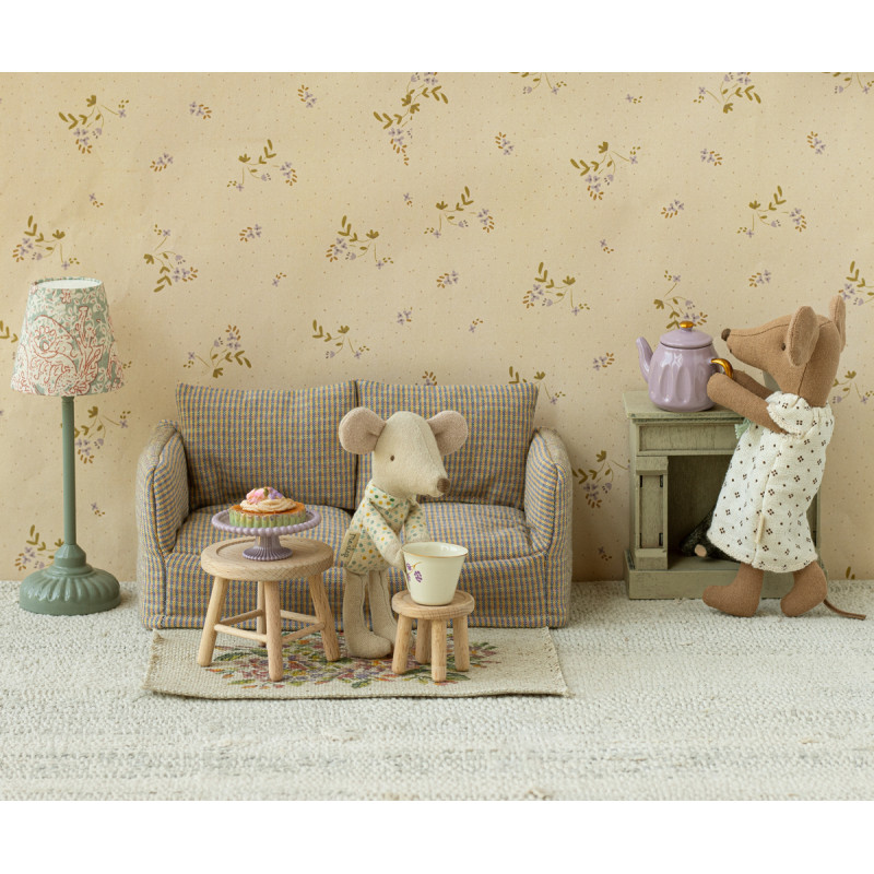 Maileg - Miniature fireplace, off white