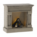 Maileg - Miniature fireplace, off white