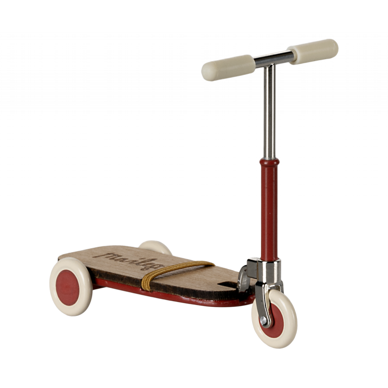 Maileg - Kick board, Röd