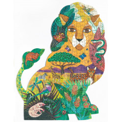 Djeco - Puzz'Art, Lion - 350 pcs, FSC Mix