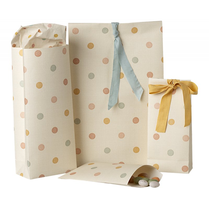 Maileg - Presentpåse, Multi dots