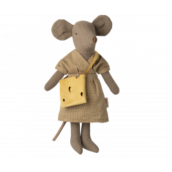 Maileg - Mamma mus, Light brown