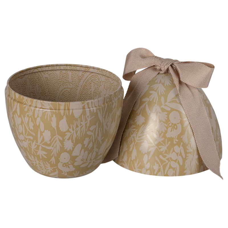 Maileg - Påskägg, Cream yellow