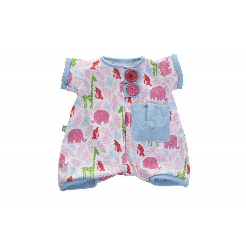 "Rubens Baby - Pocket friends pink pyjamas"