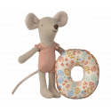 Maileg - Beach mouse with float, Little sister - Flower