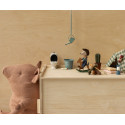 Maileg - Cowboy mouse on rocking horse, Little brother