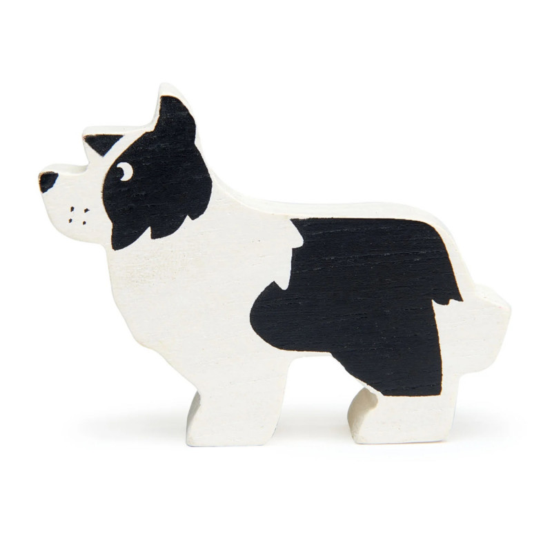 Tender leaf toys - English Shepherd Hund i trä