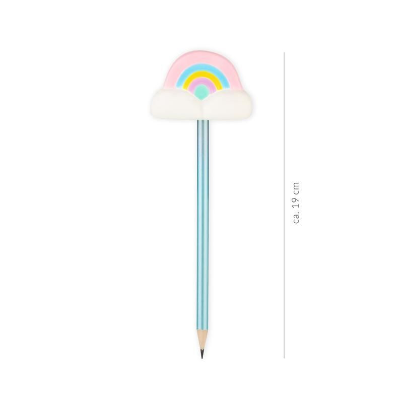 Trendhaus - GOOD FEELINGS Fluffy cloud pencils, 4 assorted