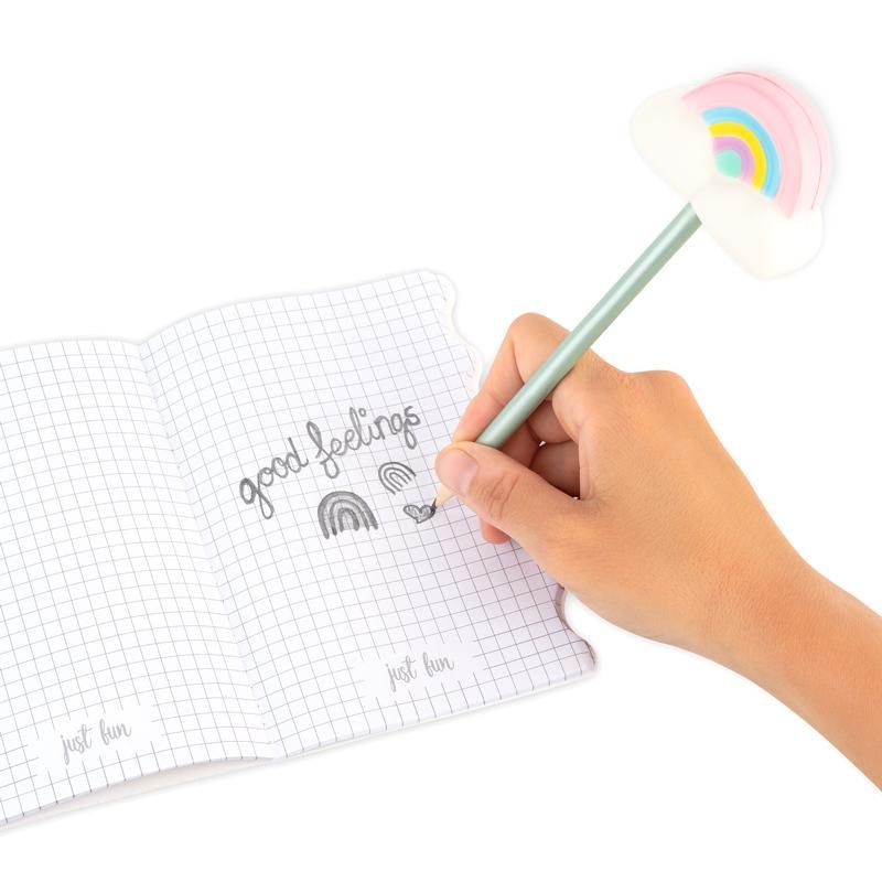 Trendhaus - GOOD FEELINGS Fluffy cloud pencils, 4 assorted