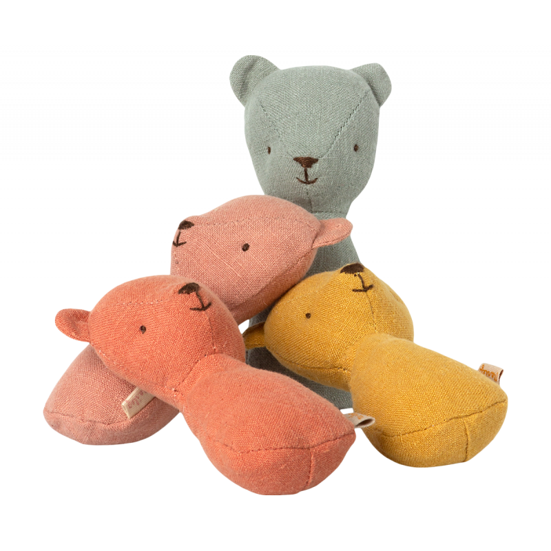 Maileg - Teddy Skallra, Dusty Yellow