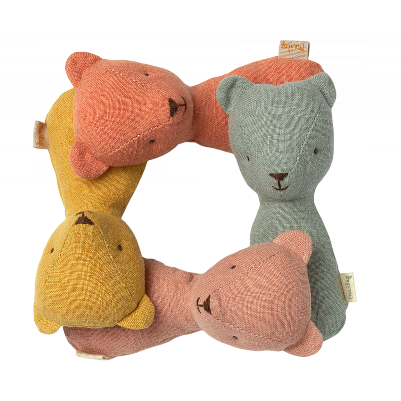Maileg - Teddy Skallra, Dusty Yellow