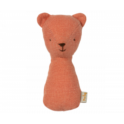 Maileg - Skallra, Teddy Mörkrosa