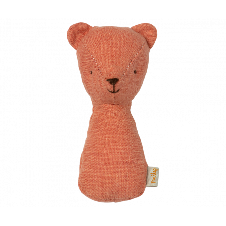 Maileg - Skallra, Teddy Mörkrosa