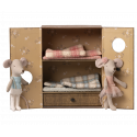 Maileg - Ballet mice in dance studio, Little sister and brother