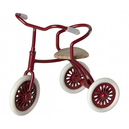 Maileg - Abri à tricycle, Mouse - Röd