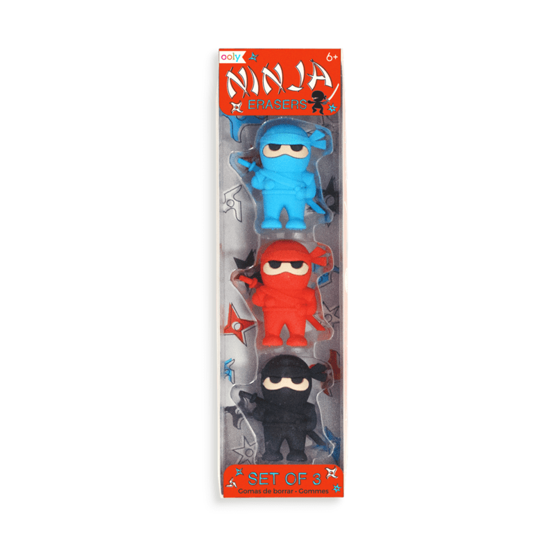 OOLY - Ninja Erasers