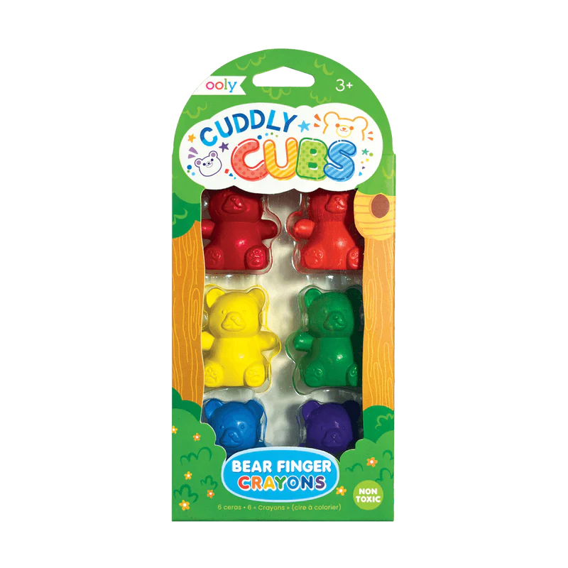 OOLY - Cuddly Cubs Bear Finger Crayons