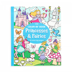 OOLY - Color-in’ Book – Princess & Fairies