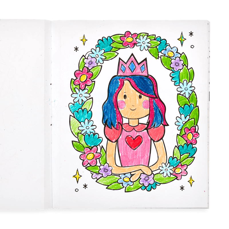 OOLY - Color-in’ Book – Princess & Fairies