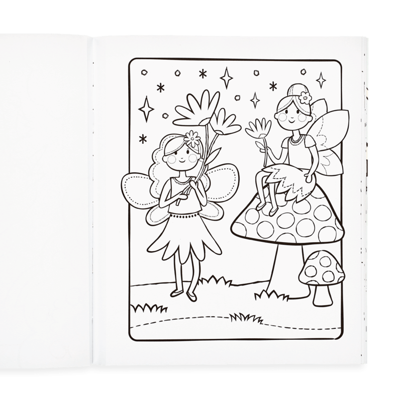 OOLY - Color-in’ Book – Princess & Fairies