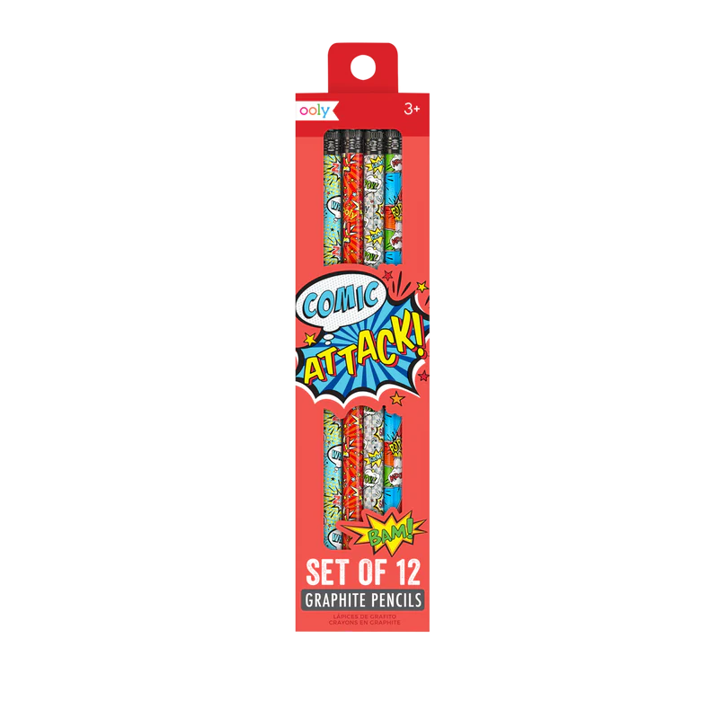 OOLY - Comic Attack – Graphite Pencils