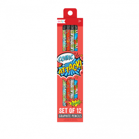 OOLY - Comic Attack – Graphite Pencils