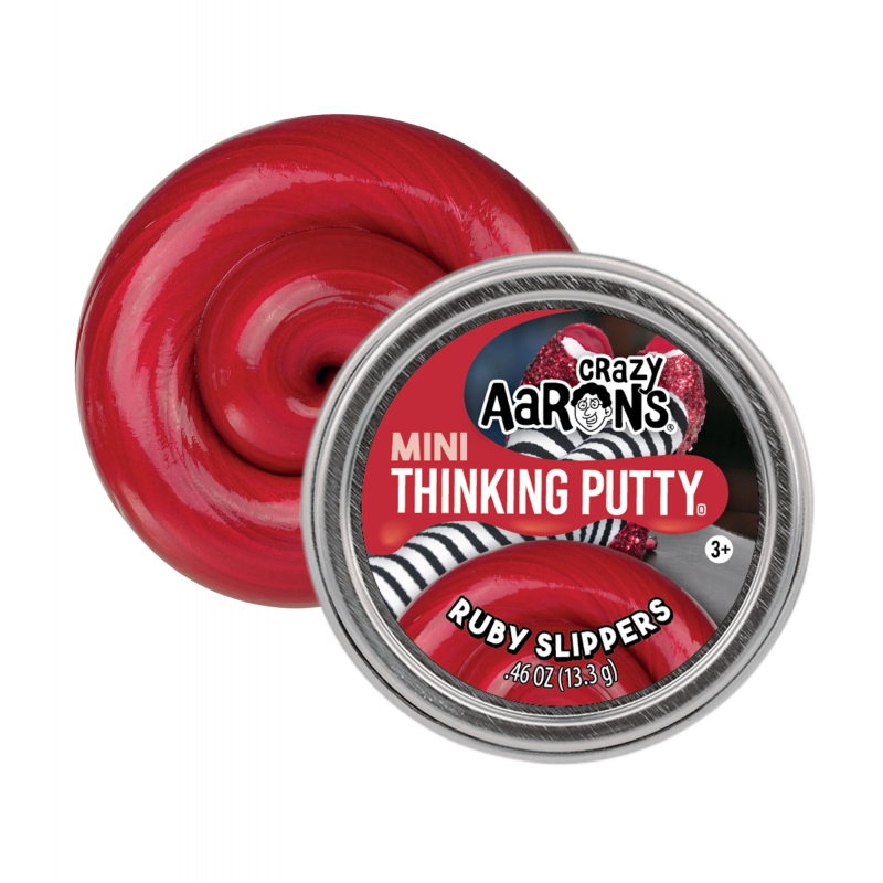 Crazy Aarons - Ruby Slippers – Mini Thinking Putty