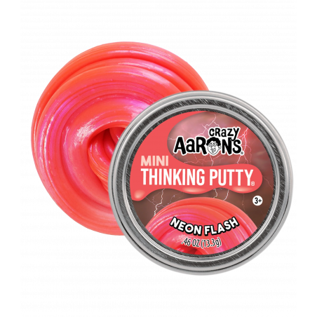 Crazy Aarons - Neon Flash – Mini Thinking Putty