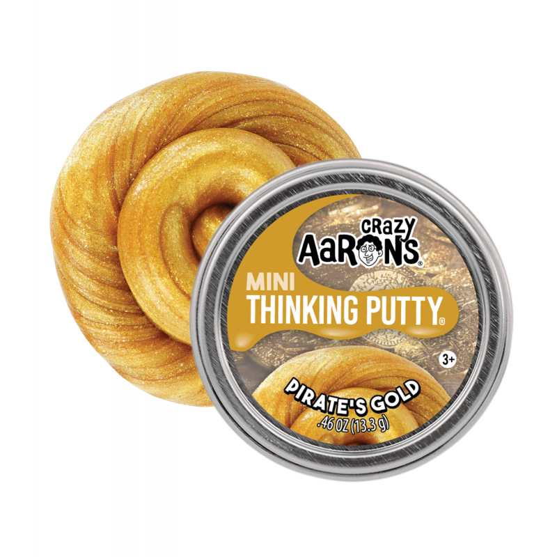 Crazy Aarons - Pirate’s Gold  – Mini Thinking Putty