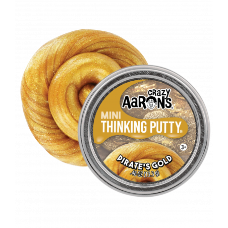 Crazy Aarons - Pirate’s Gold  – Mini Thinking Putty
