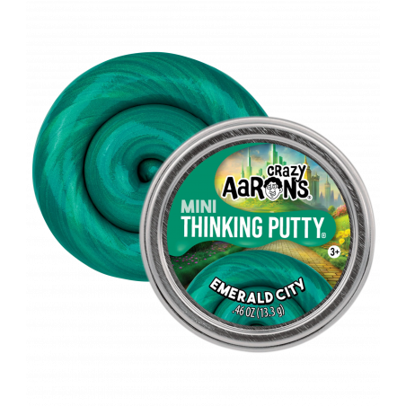 Crazy Aarons - Emerald City – Mini Thinking Putty