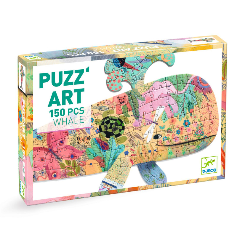 Djeco - Puzz’Art Whale,150 pcs - FSC MIX