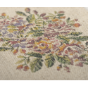 Maileg - Miniatyr matta, Large - blommor