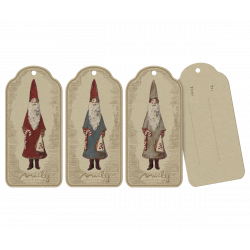 Maileg - Gift tags, Nicolaus 12 pcs.