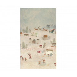 Maileg - Presentpapper, Santa is coming